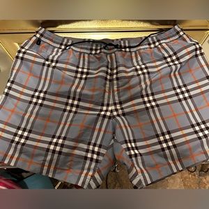 AUTHENTIC Burberry Martin Vintage Check Swim Trunks